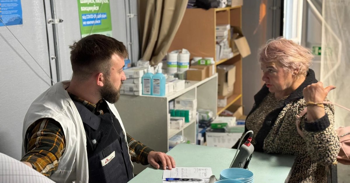 Фото до матеріалу: У прифронтових громадах погіршується доступ до лікування хронічних захворювань