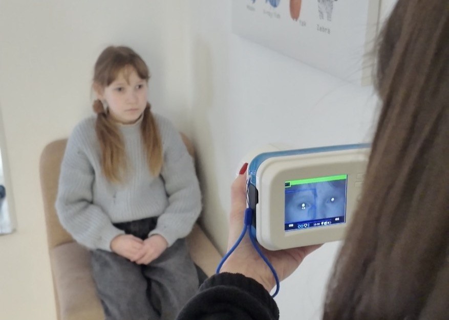 Фото до матеріалу: Діти в Івано-Франківську можуть перевірити зір за 1 гривню