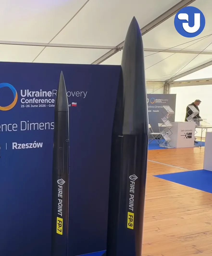 Фото до матеріалу: Макет нової ракети FP-9 розкриває її реальні габарити: буде значно потужнішою за російські аналоги