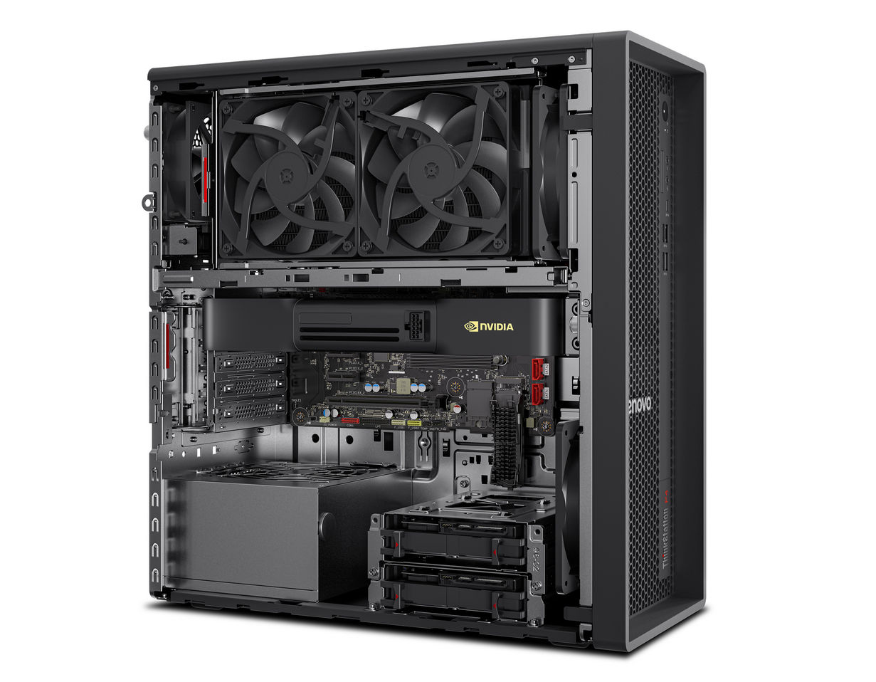 Фото до матеріалу: Lenovo ThinkStation P4 з AMD та Blackwell: перша робоча станція для гібридного ШІ в Україні