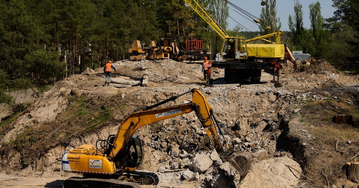 Фото до матеріалу: Київщина виділила 40 млн грн на будівництво стратегічного мосту в Лебедівці