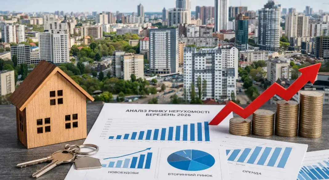 Фото до матеріалу: Ціни на житло в Україні у березні 2026: що змінилося на ринку нерухомості
