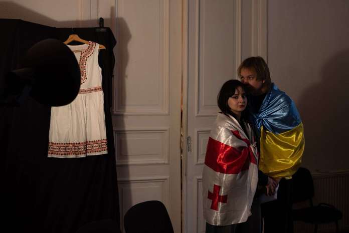 Фото до матеріалу: У Тбілісі вшанували пам'ять Миколи Хвильового унікальним перформансом