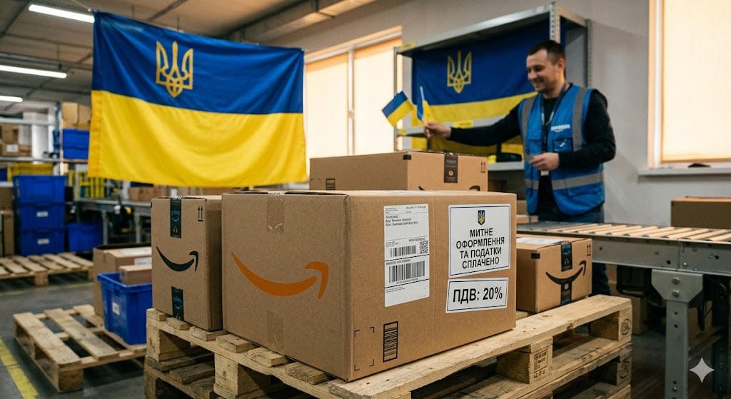 Фото до матеріалу: Amazon відмовився від нових податкових правил в Україні: що це означає для покупців
