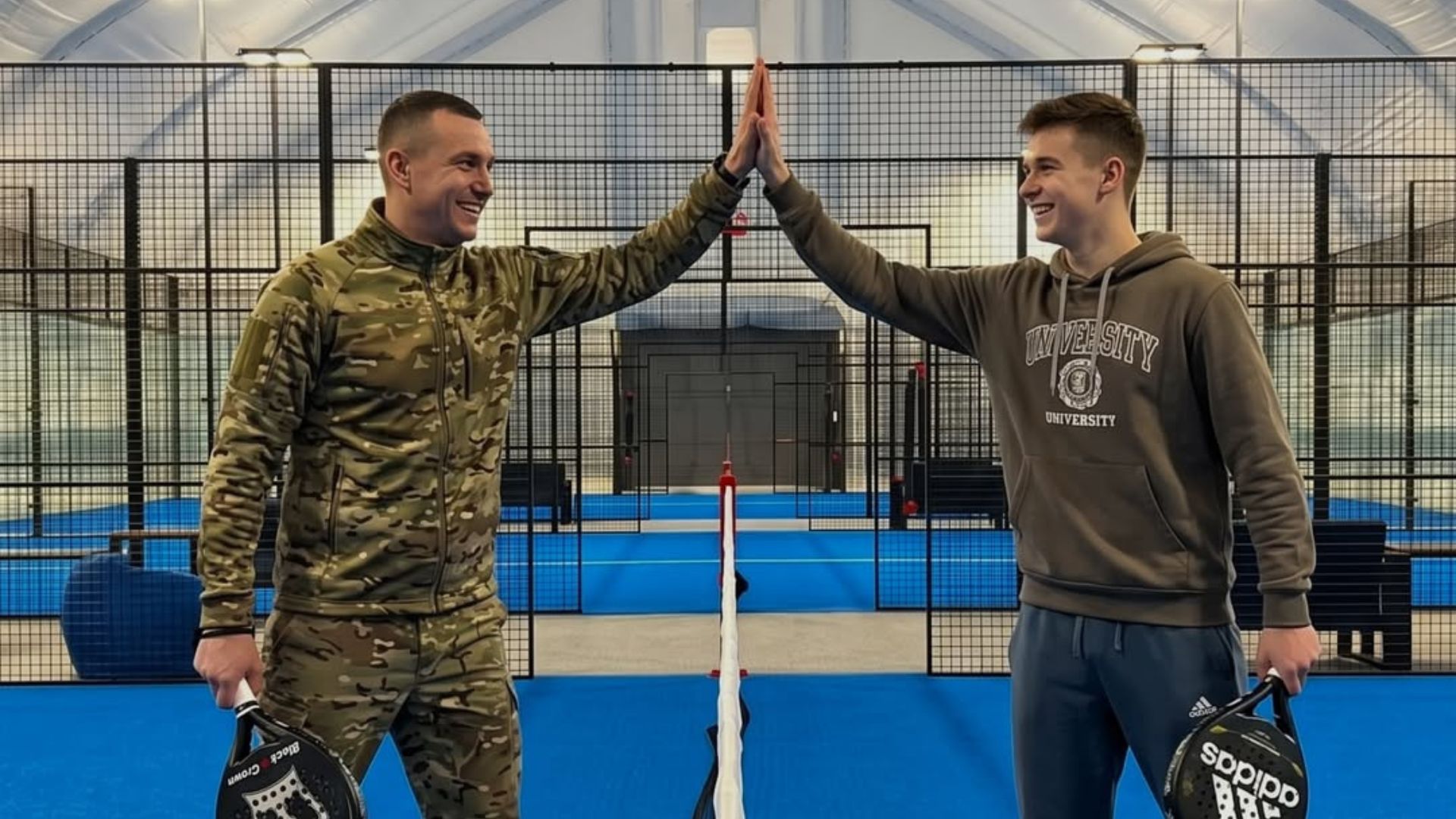Фото до матеріалу: Падел за 1 гривню: Racket Sports Park відкрив корти для військових та студентів