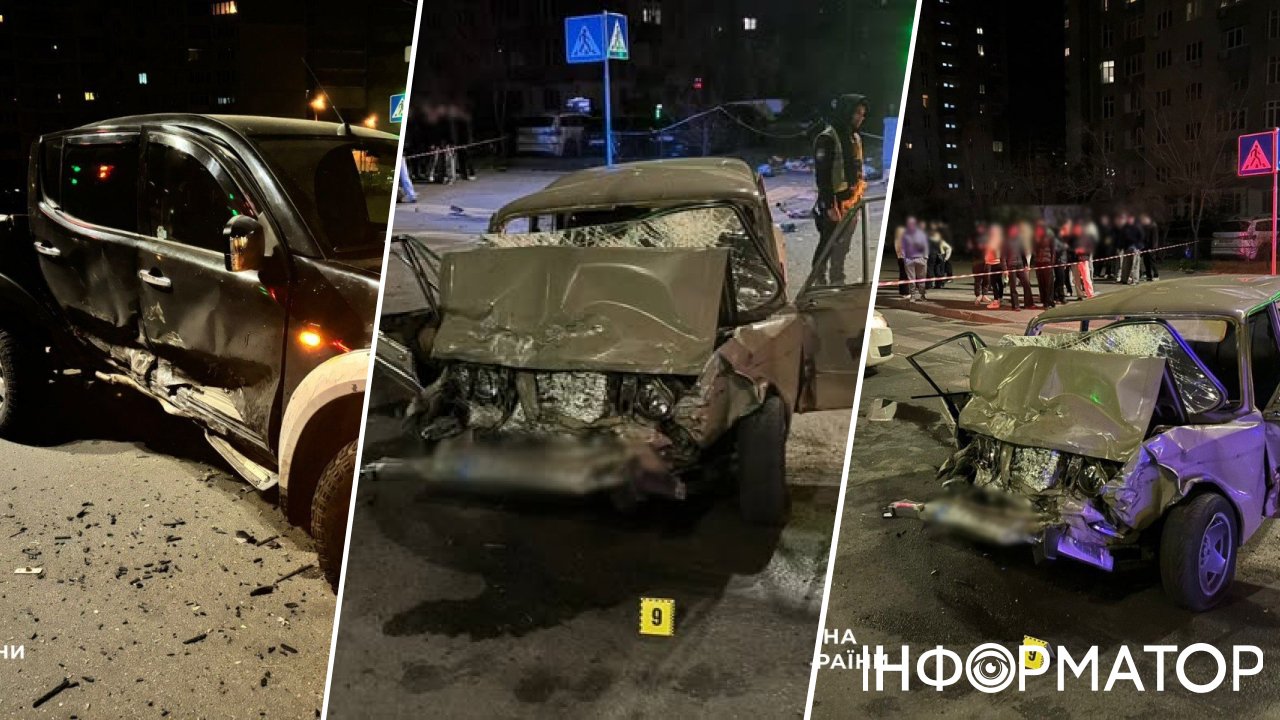 Фото до матеріалу: На Троєщині п'яний водій зіткнувся з авто, у якого постраждали четверо неповнолітніх