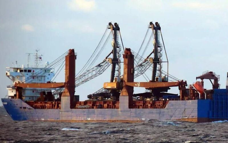 Фото до матеріалу: Затонулий корабель РФ Ursa Major міг перевозити деталі для атомних реакторів КНДР
