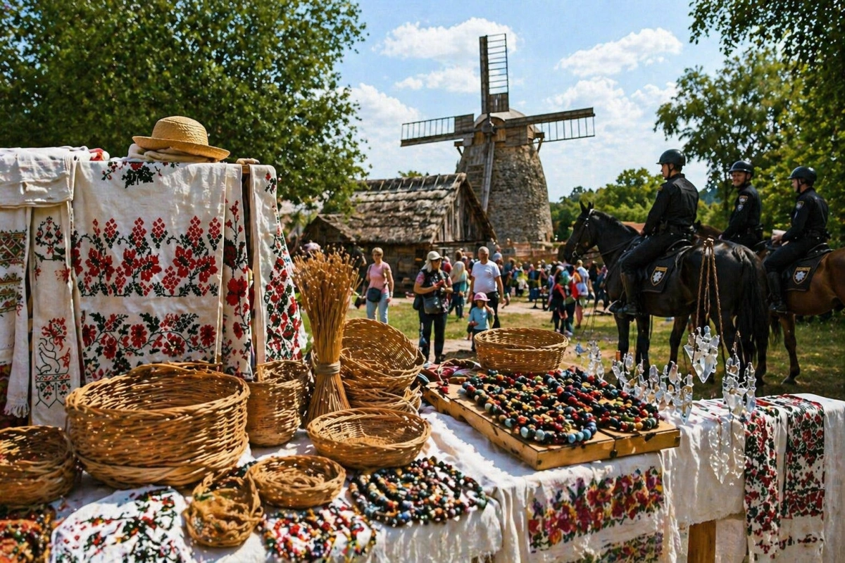 Фото до матеріалу: Ярмарок народного мистецтва у Пирогові: де і коли купити унікальні вироби майстрів