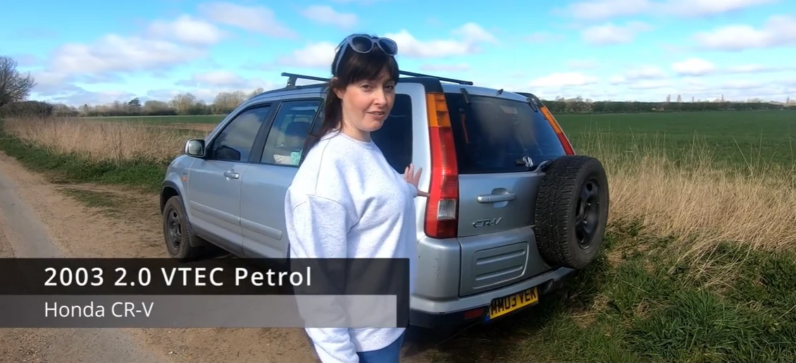 Фото до матеріалу: 23-річний Honda CR-V перетворили на кемпер для душевного відпочинку