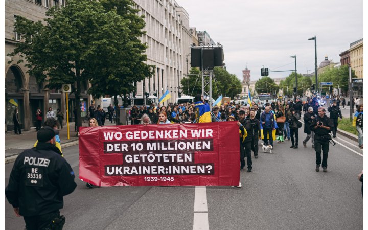 Фото до матеріалу: У Берліні пройшов марш пам'яті українських жертв Другої світової війни