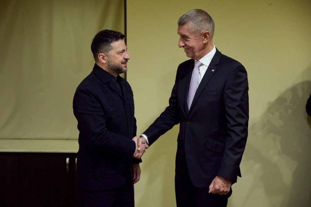 Фото до матеріалу: Зеленський зустрівся з чеським прем'єром Бабішем: акцент на євроінтеграції