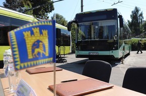 Фото до матеріалу: Львів: підписано угоду на закупівлю 250 електробусів