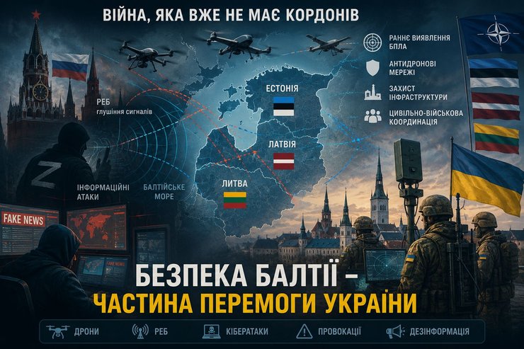 Фото до матеріалу: Війна дронів виходить за межі кордонів: Україна пропонує допомогу Балтії