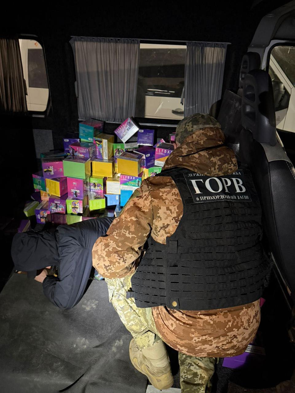 Фото до матеріалу: Контрабанду вейпів на 2 мільйони гривень викрили на кордоні в Устилузі