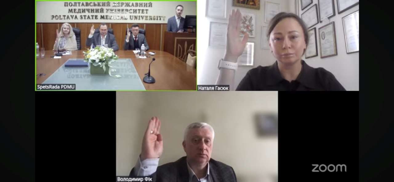 Фото до матеріалу: Два нових доктори філософії з'явилися в Полтавському медичному університеті