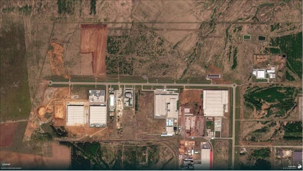 Фото до матеріалу: Площа Алабуги зросла на 340 гектарів: нові ангари для дронів «Герань»