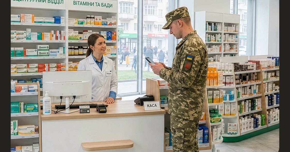 Фото до матеріалу: Військові отримують нові знижки на ліки: до програми «Плюси» долучилися дві аптечні мережі