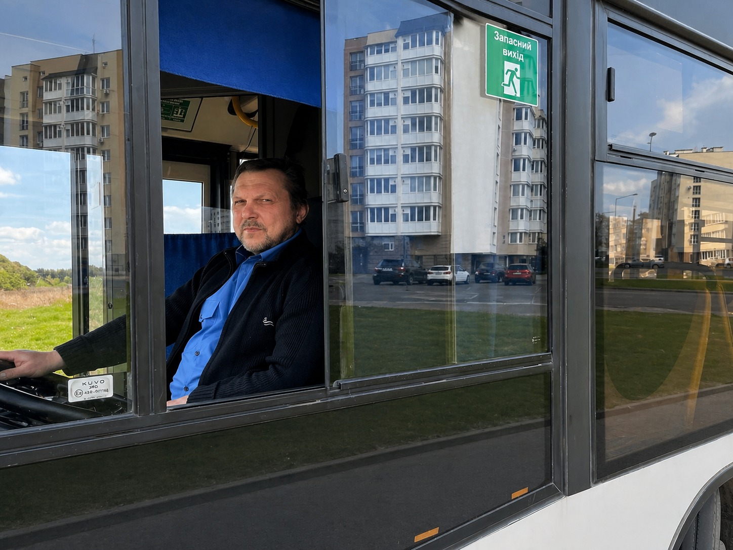 Фото до матеріалу: Вінницький водій повернувся до роботи після двох років служби в ЗСУ