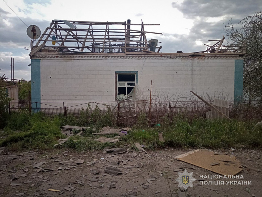 Фото до матеріалу: У Запорізькій області загинув цивільний, поранені поліцейські: підсумки масованої атаки ворога