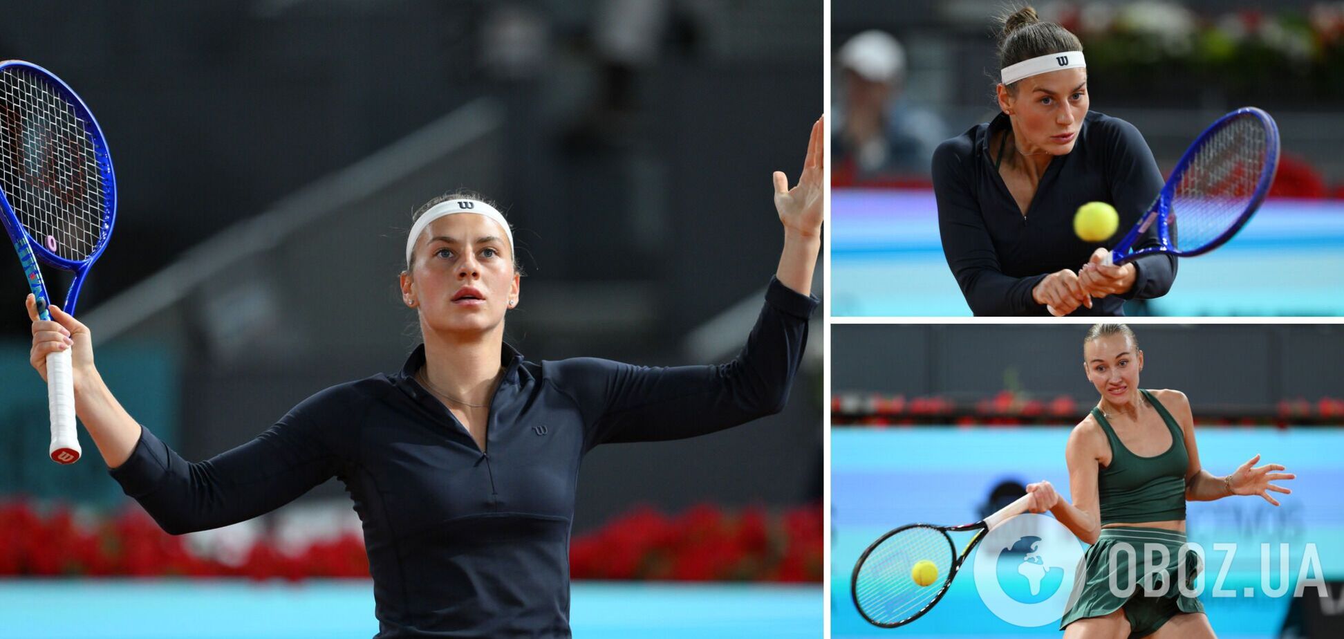 Фото до матеріалу: Марту Костюк чекає фінал WTA 1000 у Мадриді після перемоги над Потаповою