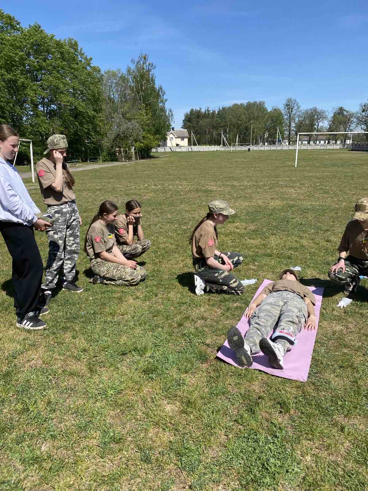Фото до матеріалу: У Старій Вижівці завершився перший етап військово-патріотичної гри «Джура»: результати