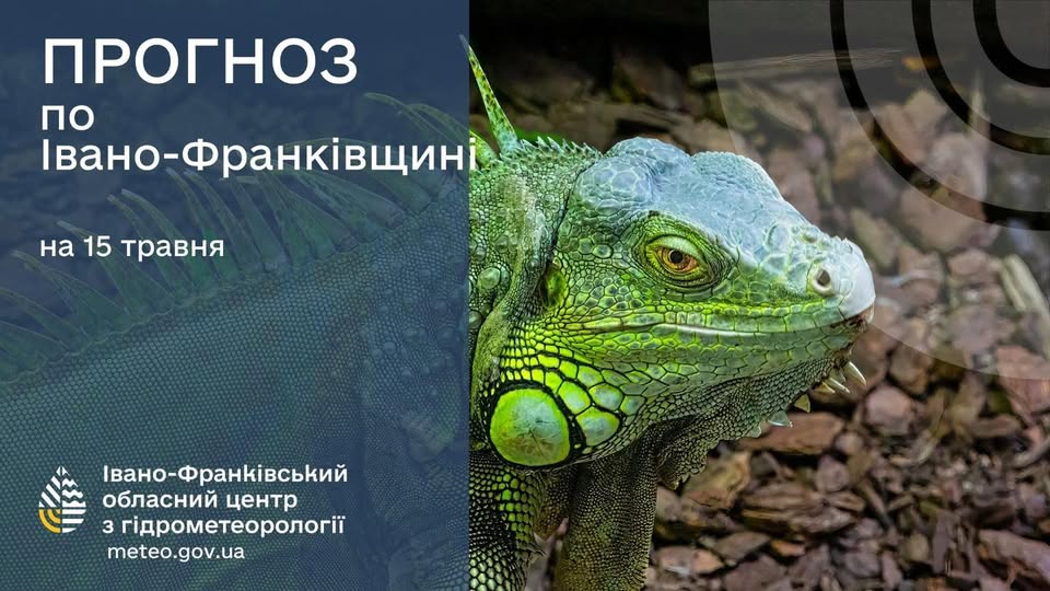 Фото до матеріалу: Прогноз погоди на Прикарпатті: 15 травня очікується теплий весняний день