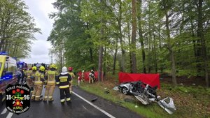 Фото до матеріалу: Двоє українців загинули у ДТП у Польщі: водій керував без дозволу