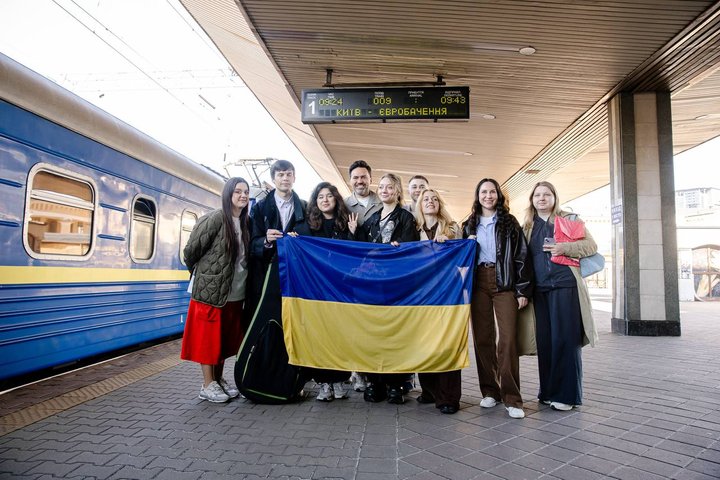 Фото до матеріалу: Leléka вирушила до Відня: українська делегація готується до «Євробачення 2026»