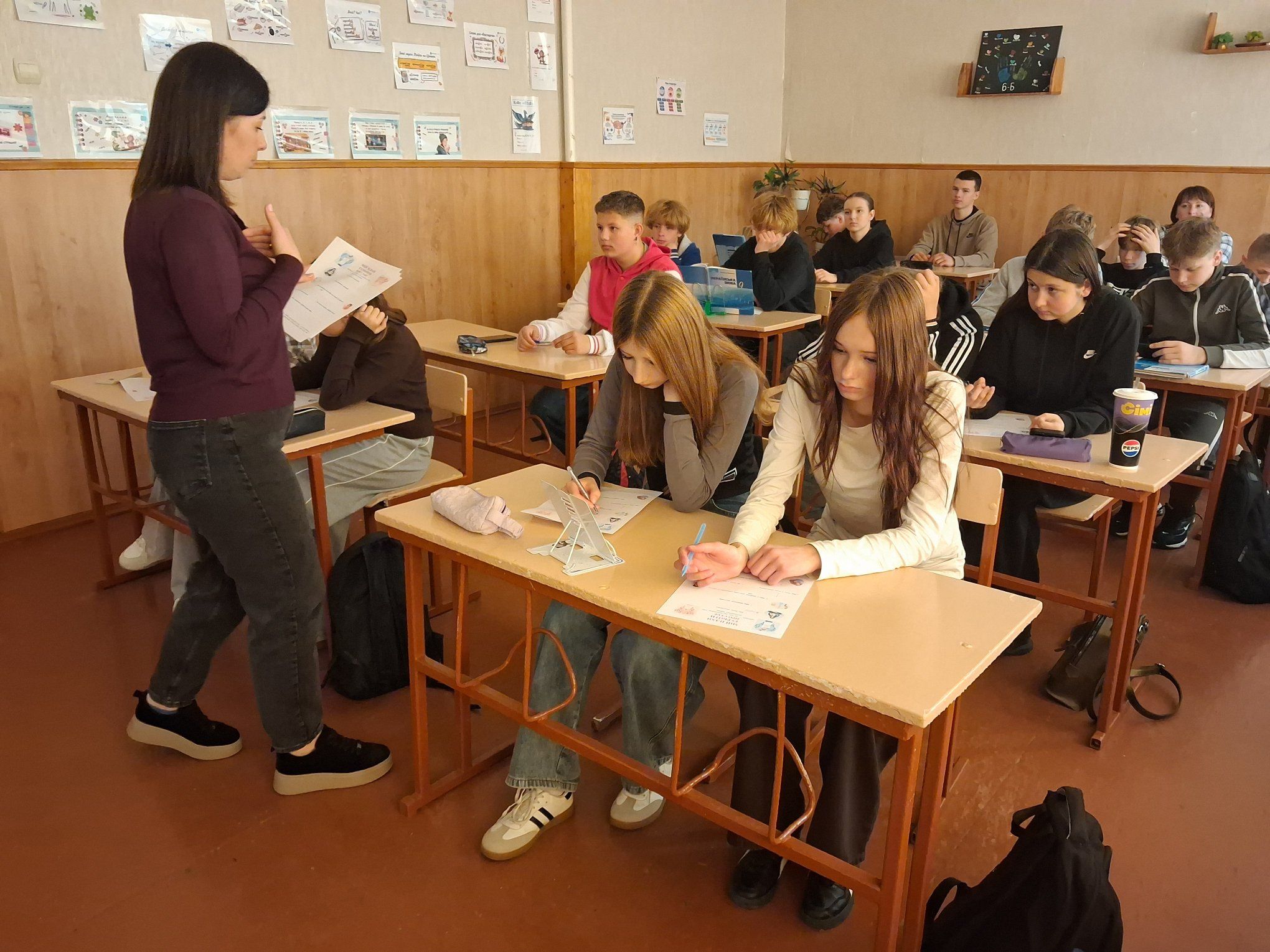 Фото до матеріалу: Дев'ятикласники Локачинського ліцею визначають майбутнє: стартував масштабний курс професійної орієнтації
