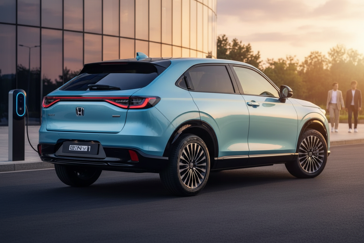 Фото до матеріалу: Honda припиняє продажі електрокросовера e:Ny1 в Європі через низький попит