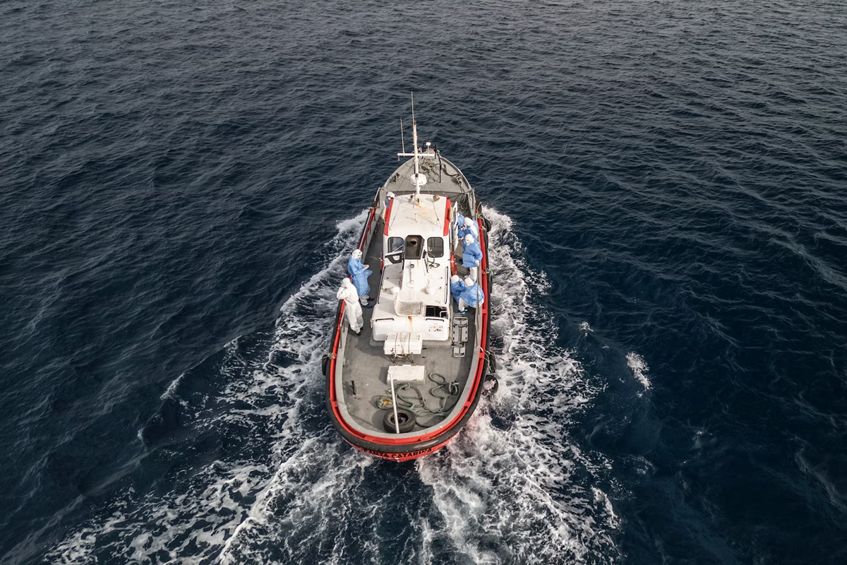 Фото до матеріалу: На лайнері MV Hondius підтвердили штам хантавірусу «Андес» та евакуювали трьох осіб