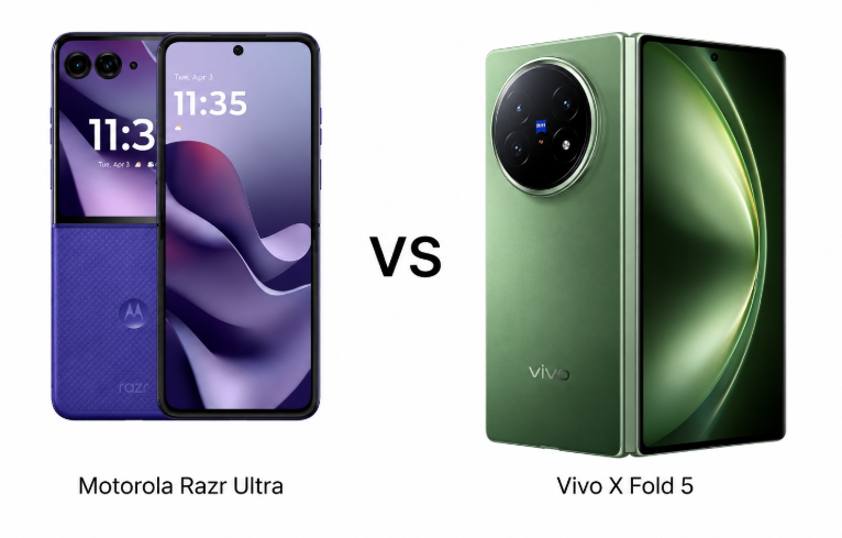 Фото до матеріалу: Motorola Razr Ultra 2026 проти Vivo X Fold 5: битва форматів на ринку складаних смартфонів