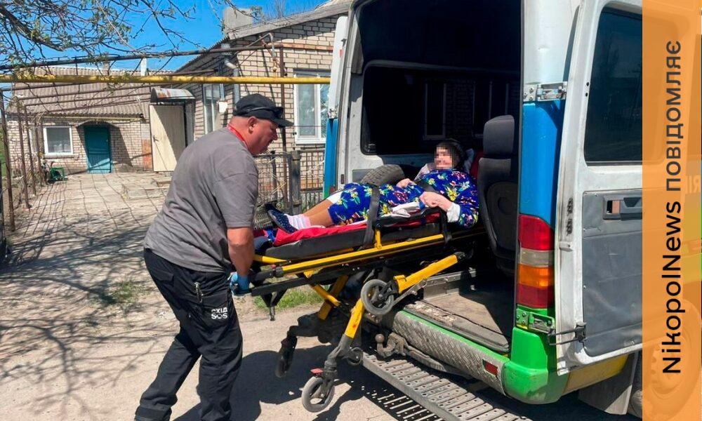 Фото до матеріалу: Евакуація маломобільної жінки-ВПО до геріатричного пансіонату в Мирівській громаді