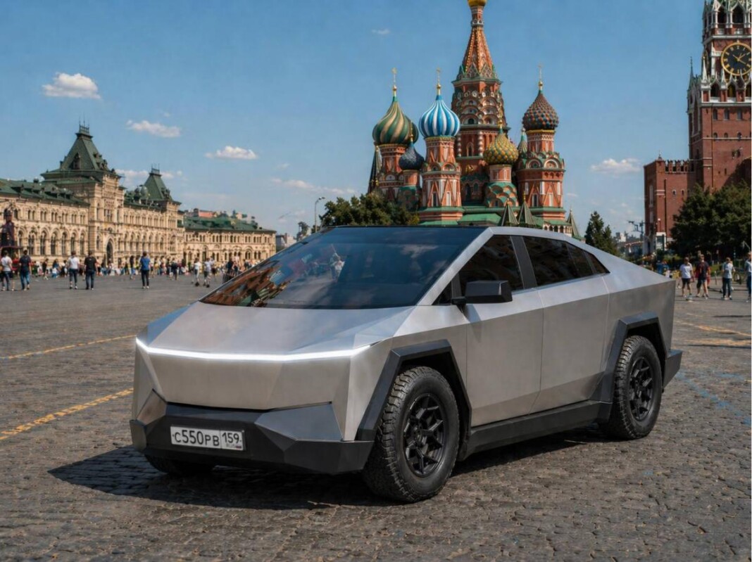 Фото до матеріалу: Російський «Руссо-Балтъ» презентував копію Tesla Cybertruck: характеристики та ціна