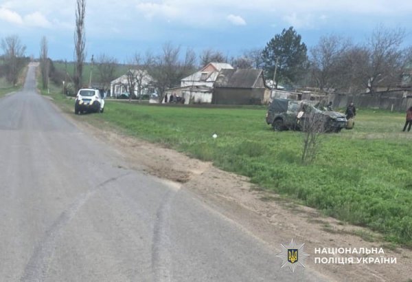 Фото до матеріалу: Трагедія на дорозі між Березнегуватим та Мурахівкою: загинув один, поранено трьох