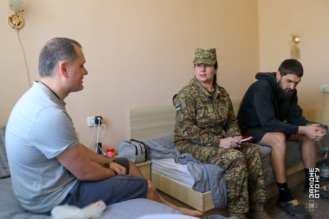 Фото до матеріалу: Вінницький гвардієць готується повернутися у стрій після поранення
