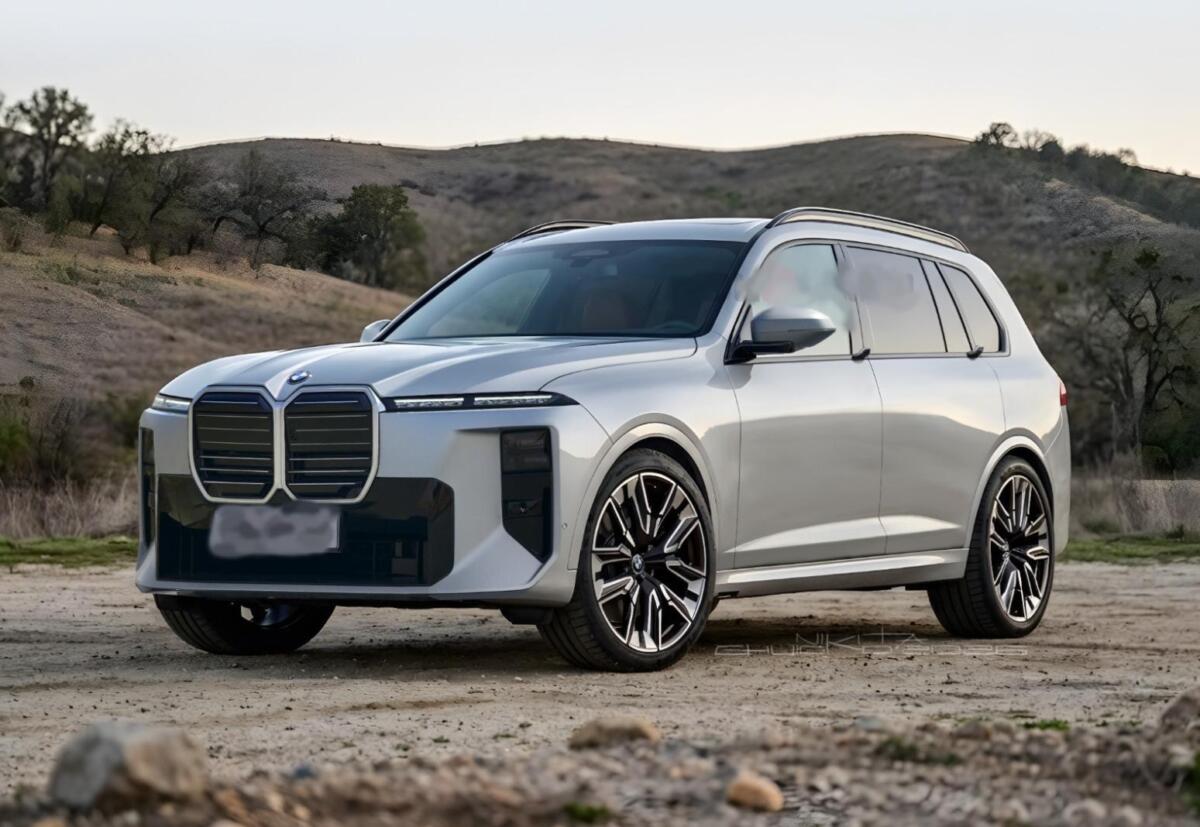 Фото до матеріалу: Перші рендери нового BMW X7 2028 року: що зміниться у флагманському кросовері