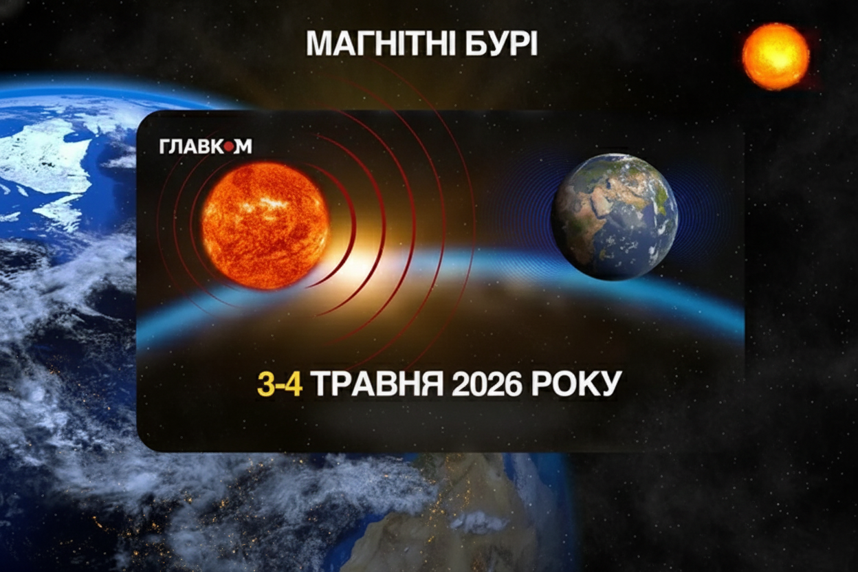 Фото до матеріалу: Магнітна буря 3 травня: що очікує українців і як захистити здоров'я