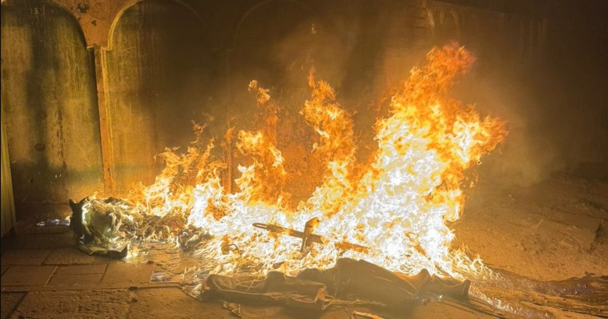Фото до матеріалу: У Львові вночі 14 квітня: серія підпалів сміттєвих контейнерів
