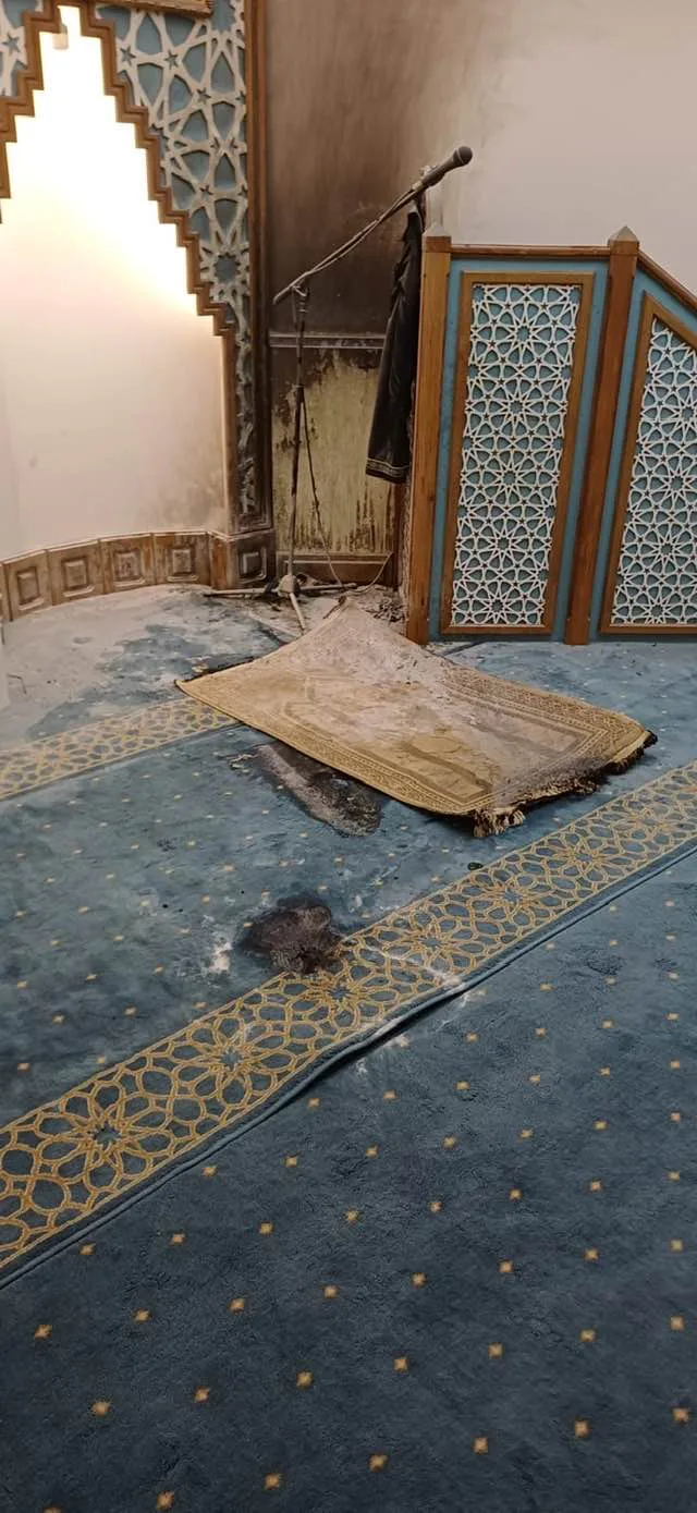 Фото до матеріалу: Спроба підпалу мечеті у Львові: поліція розслідує замах на Ісламський центр