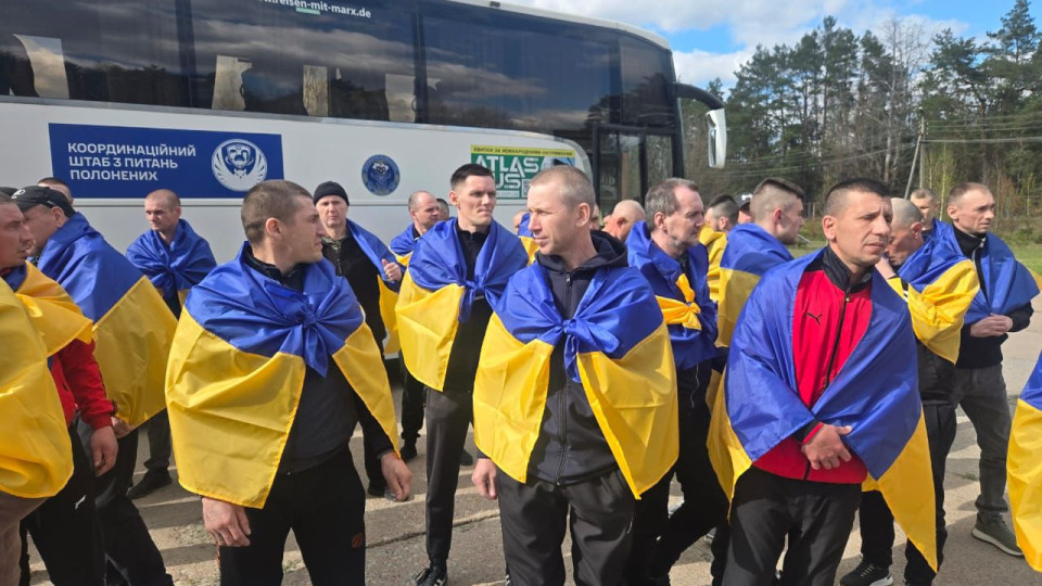 Фото до матеріалу: Великий обмін: 193 українських захисників повернулися додому