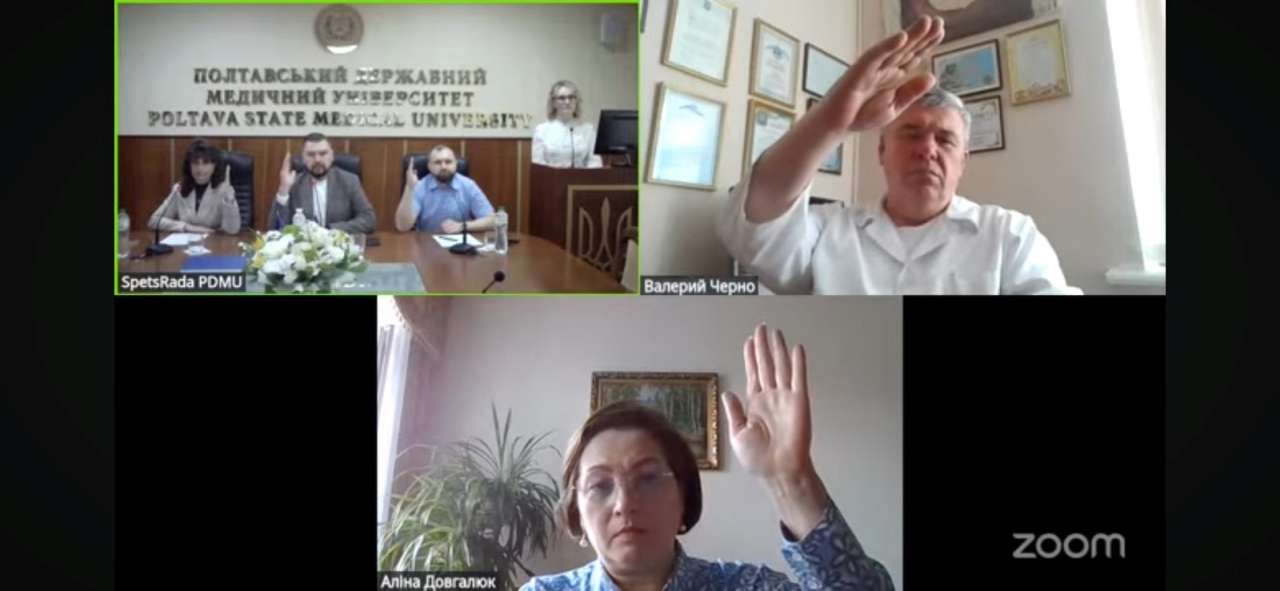 Фото до матеріалу: Два нових доктори філософії з'явилися в Полтавському медичному університеті
