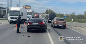Фото до матеріалу: Чотири травмовані в ДТП на Львівщині: зіткнулися Hyundai та BMW
