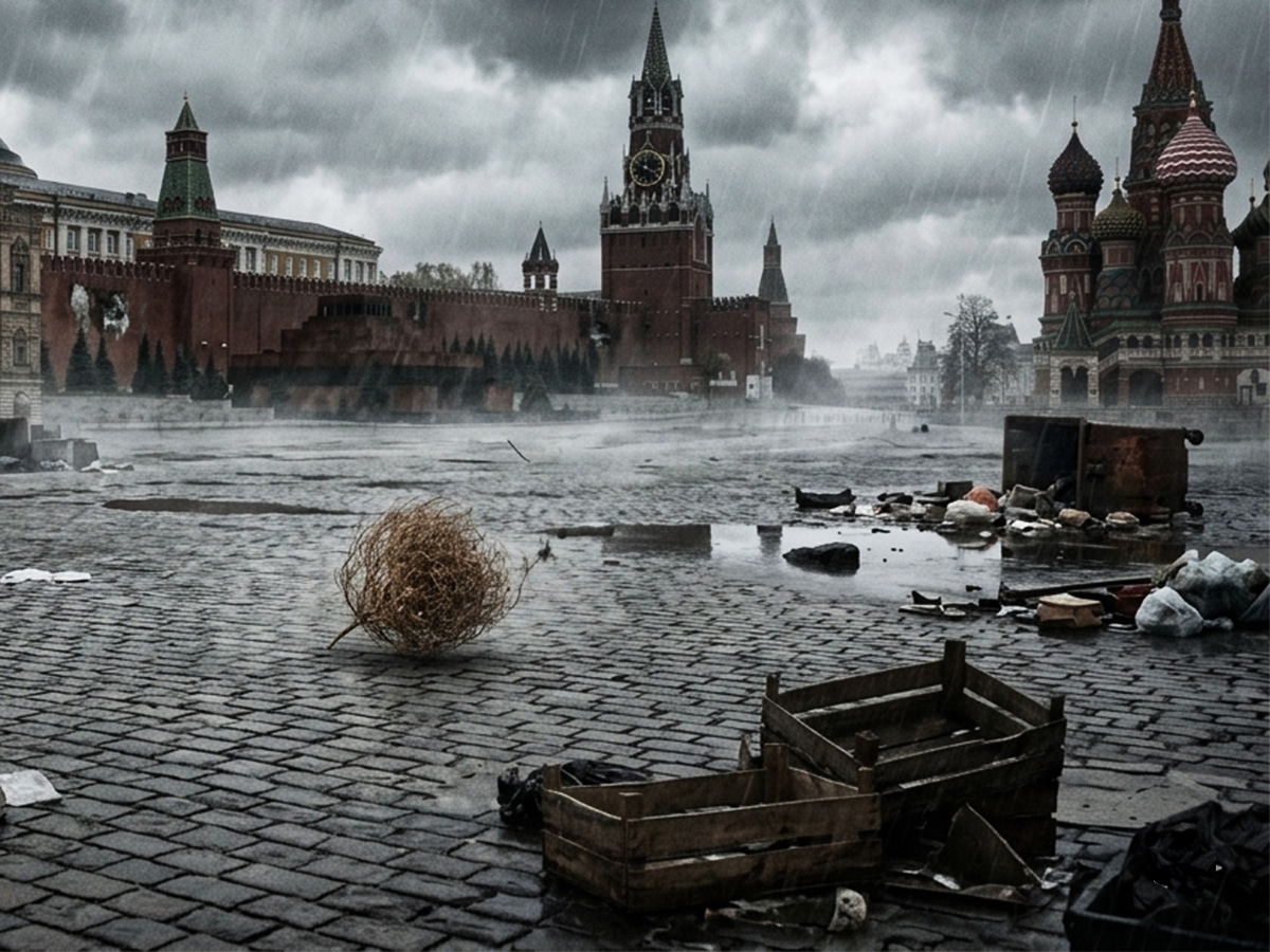 Фото до матеріалу: Парад у Москві без техніки: Росія зізналася у дефіциті ресурсів