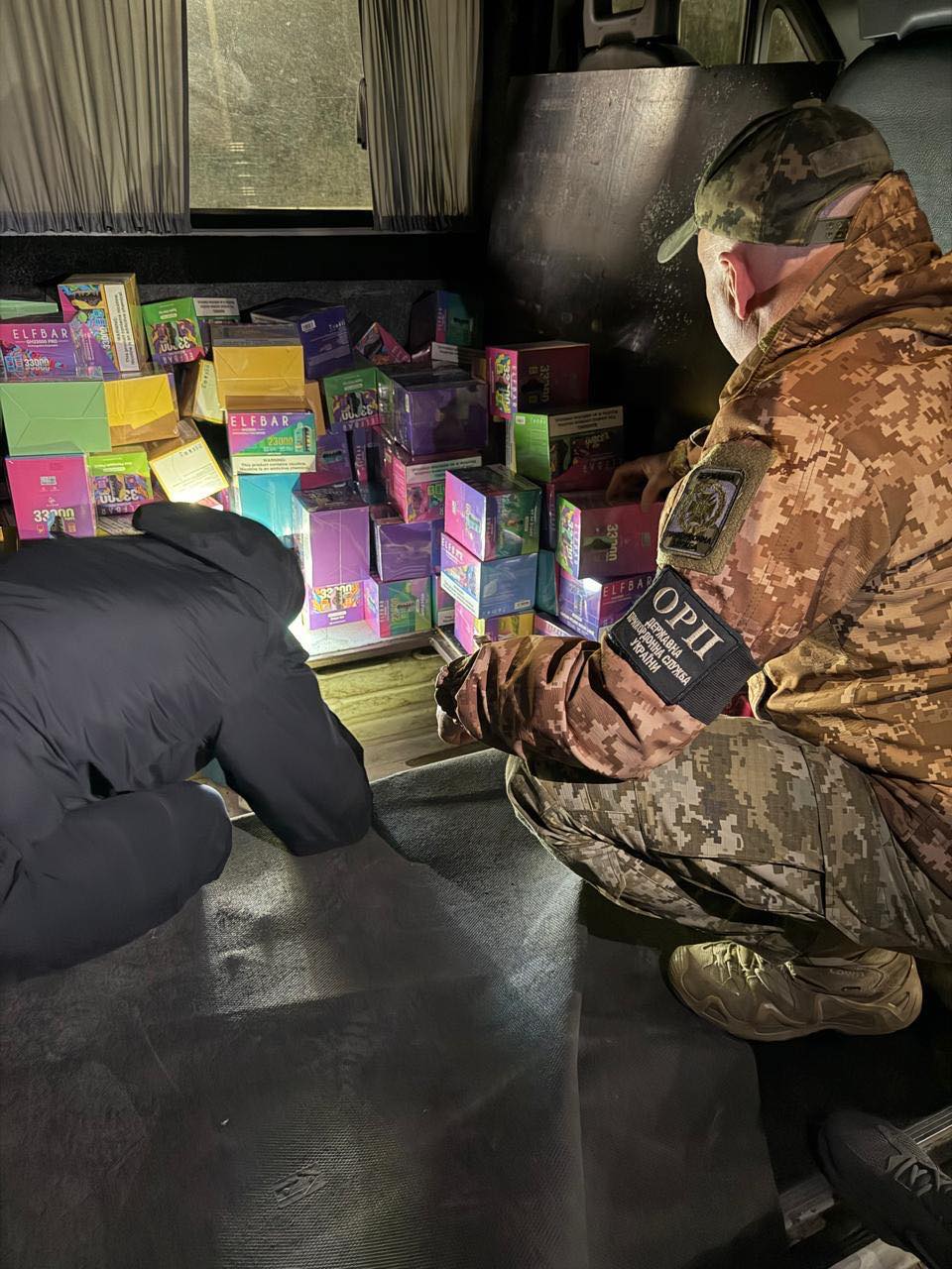 Фото до матеріалу: Контрабанду вейпів на 2 мільйони гривень викрили на кордоні в Устилузі