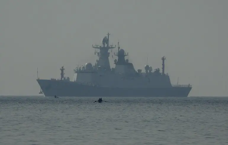 Фото до матеріалу: Китай відправив військові кораблі до островів, де розташовані бази ВПС Тайваню