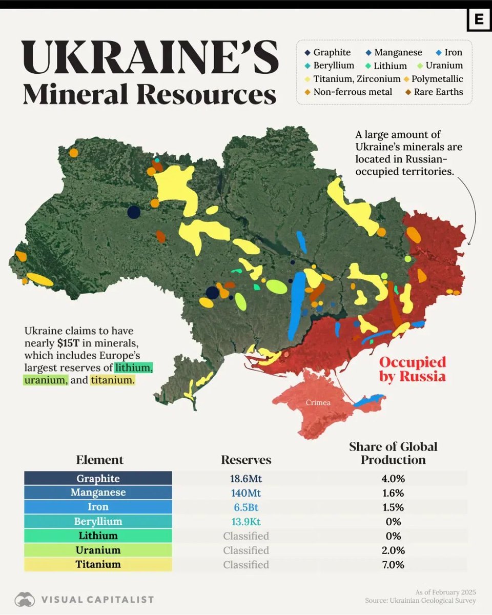 Фото до матеріалу: Україна має 5% світового мінерального багатства — але половина під окупацією
