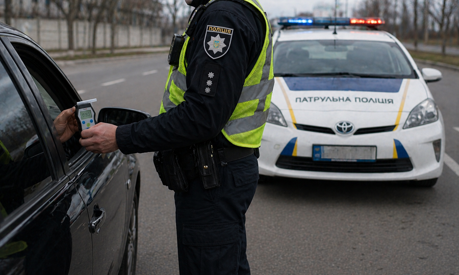 Фото до матеріалу: Водія за спробу підкупу поліцейських оштрафували на 17 850 гривень: судова практика Хмельницького