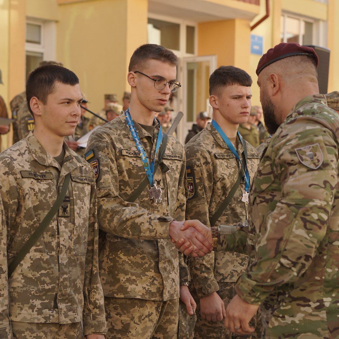 Фото до матеріалу: Друге місце на міжнародному рівні: курсанти Острозького ліцею здобули перемогу у змаганнях «Юнацький резерв – 2026»