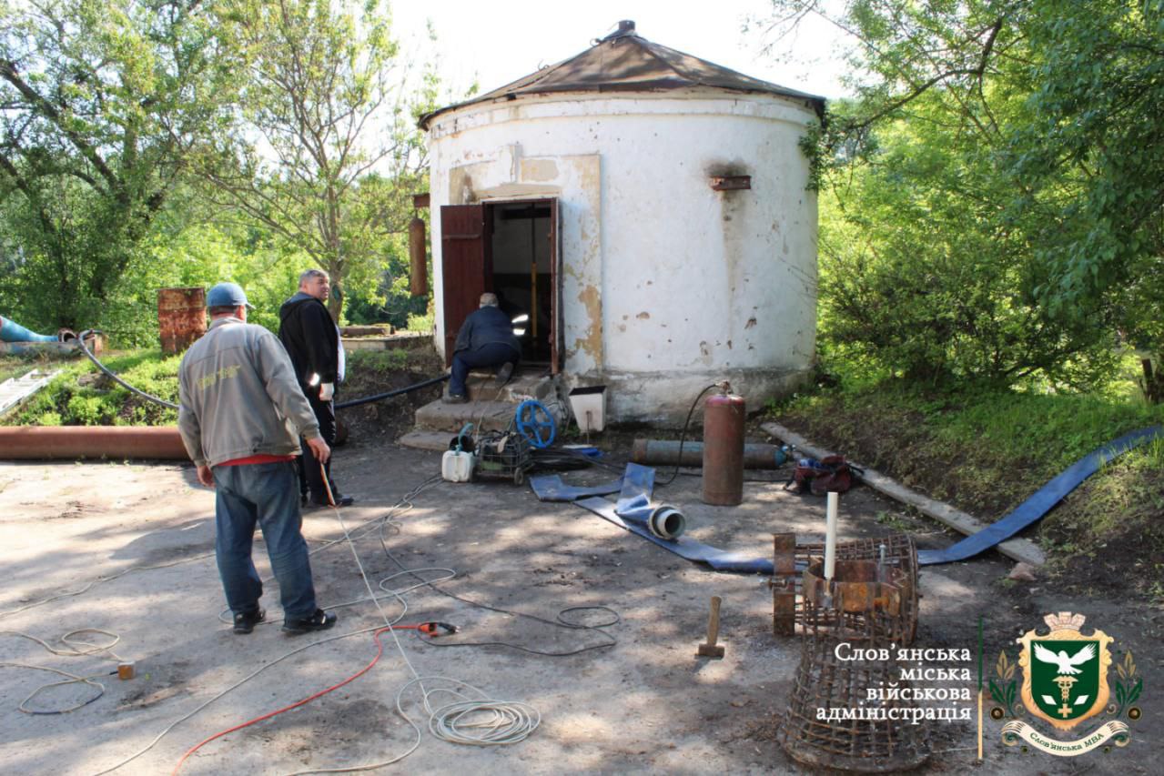 Фото до матеріалу: У Слов'янську через відсутність світла на Маяцькому водозаборі можуть відключити воду